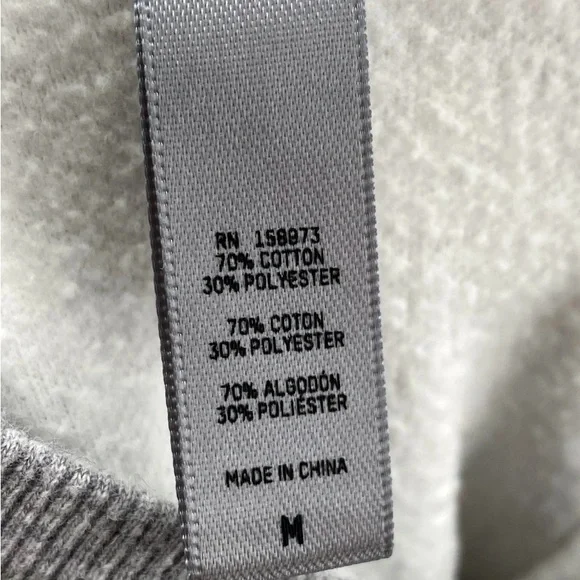 ❌SOLD❌ SKIMS Light Grey Women’s Classic Fit Crewneck Swestshirt Size M - Picture 8 of 8